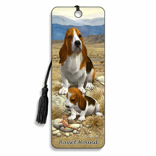 Bookmark basset hound dog - bookmark,