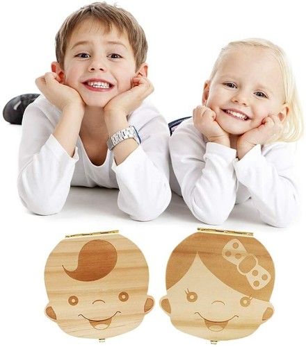Scatola porta dentini legno - in,