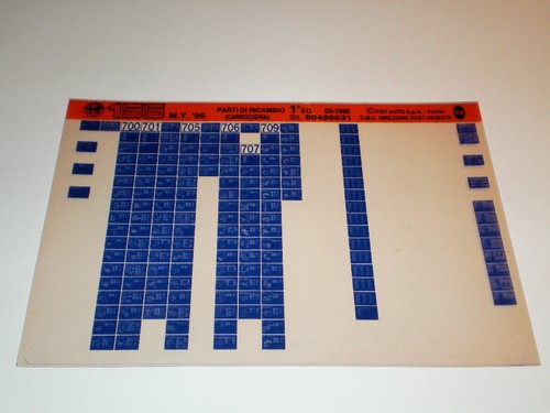 Microfiche catalogo ricambi - microfiche,