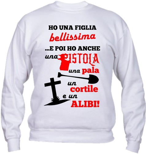 Felpa uomo bambino girocollo - &,