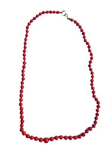 Antica collana corallo - di,