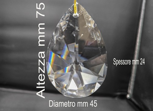 Goccia pendente cristallo - goccia,
