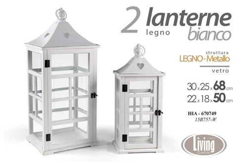 Set lanterne portacandela - set,