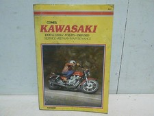 Manuale Kawasaki 1000 1100 Fours Clymer dal 1981 al 1985 LTD Standard CSR GP Spectre