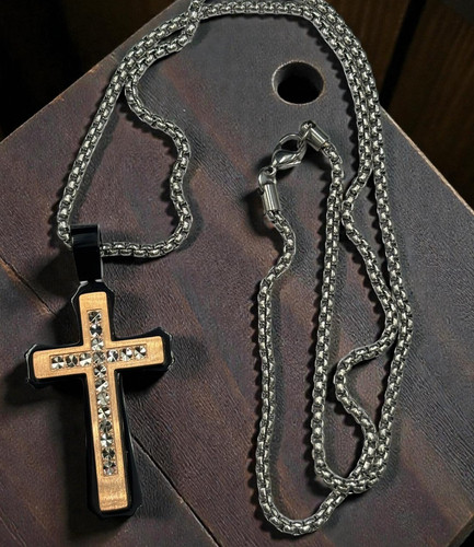 Collana uomo con pendente - collana,