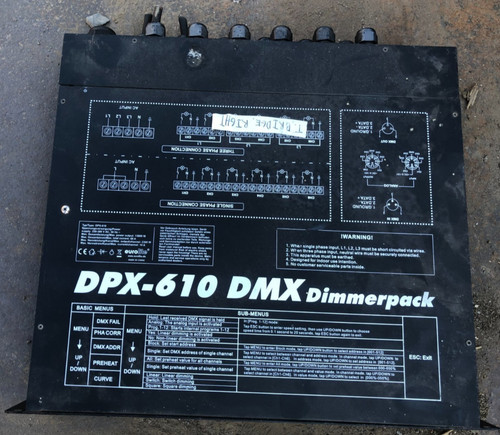 Eurolite dpx 610 dmx 320 - dpx-610,