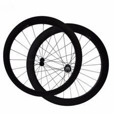 Set ruote carbonio bici da strada 38*50 50*60 50*88 60*88 mm profondità clincher tubolare