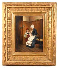 Prezioso dipinto fine 800