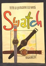 Catalogo SWATCH 1991 Quotazioni e novità