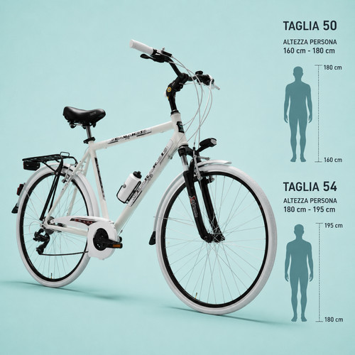 Bici trekking citybike uomo - bici, 28
