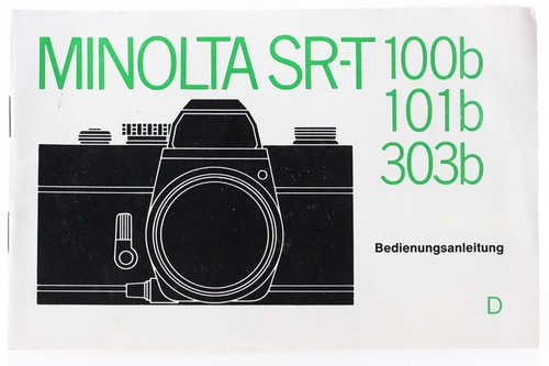 Manuale istruzioni minolta - manuale, di