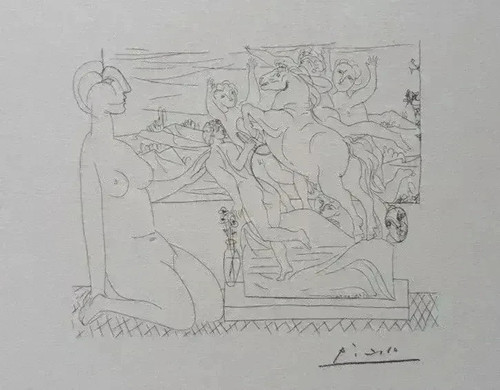 Pablo picasso scena - pablo,