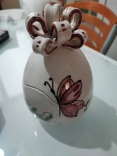 Uovo In Ceramica Altezza 20 Cm