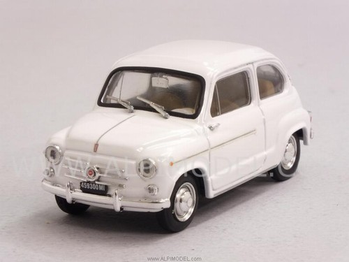Fiat 600d berlina 1960 bianco - berlina,