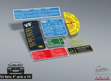 KIT ADESIVI LANCIA BETA IV