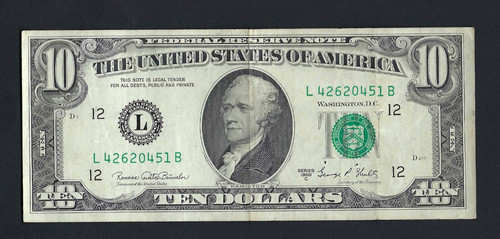 Federal reserve note - note, sati