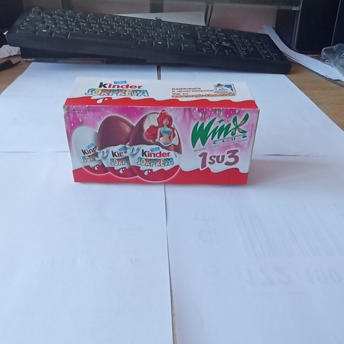 Scatola tripack kinder winx - scatola,