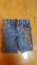 Pantaloni Jeans Corti Bambina Guess 3 Anni 