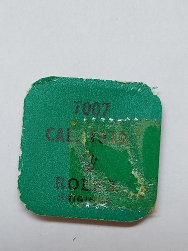 Rolex 1030 7007 screw sole - rolex,