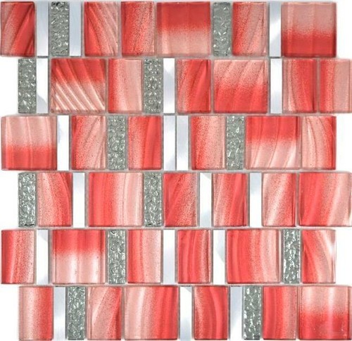 Mosaico mattone vetro - mosaico,