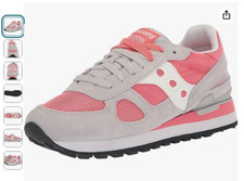  Saucony Sneakers Originali da Donna rosa EU 40 mai usate, vendo perché piccole 