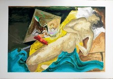 Angelo Colagrossi - Serigrafia materica originale P.A. firmata