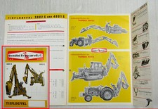 Brochure Bendini Frascaroli BENFRA 4001S 3002S benna profonda 1967