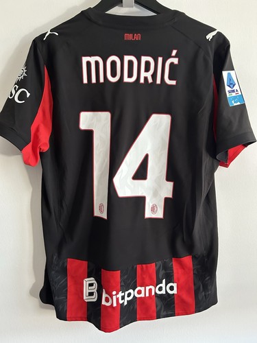 Modric maglia match worn - modric,