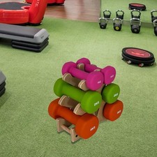 Rack con manubri verticale A