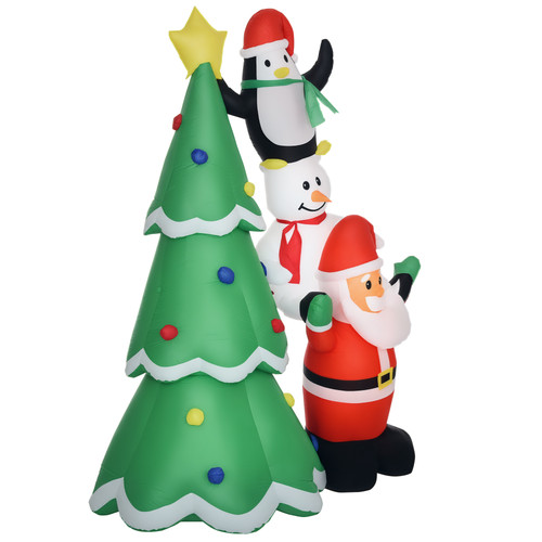 Decorazione natale gonfiabile - natale,