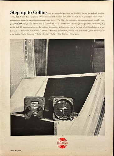 1962 collins radio - 1962, co