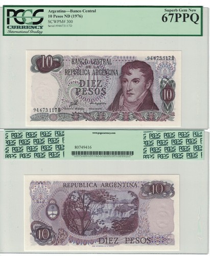 Argentina pesos 1976 pick - pesos,