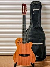 Godin ACS SA Koa HG | Chitarra elettroclassica | con custodia morbida