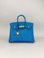 Hermes birkin epsom blue - birkin,