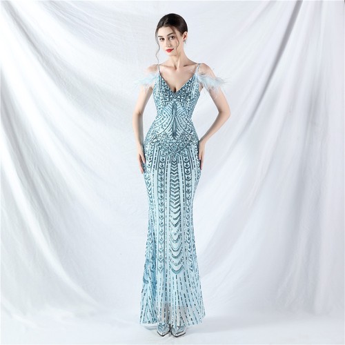 Vestito abito elegante - abito, lungo