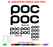 Kit 10 adesivi poc in vinile