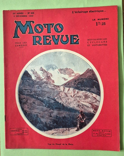 Moto revue 508 12 1932 - ;, 12-1932