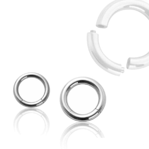 Anello segmentato piercing