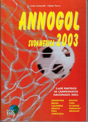 Annogol 2003 sudamerica carlo - sudamerica,