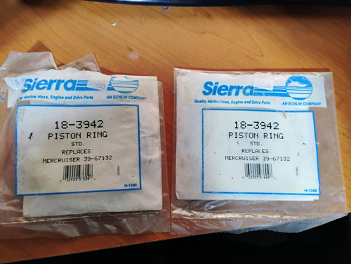 Mercruiser piston ring kits - mercruiser,