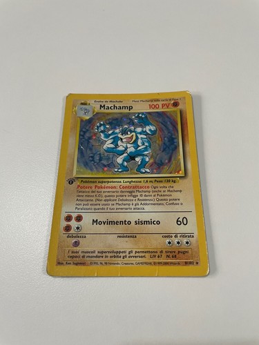 Pokémon machamp 102 holo - 8/102,