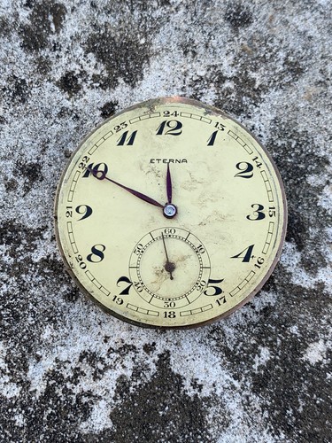 Eterna movement pocket watch - movement,