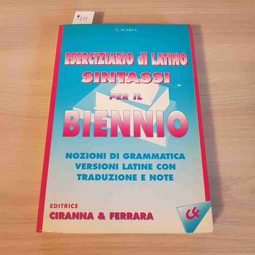 Eserciziario latino - eserciziario,