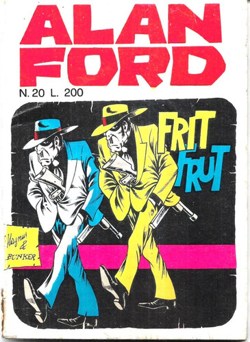 Alan ford prima - alan, serie
