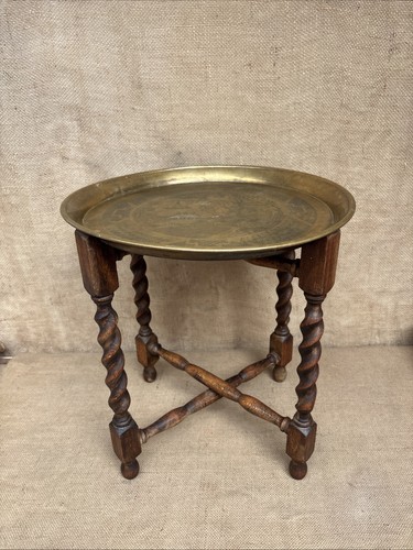 Tavolo pieghevole vintage - , orzo