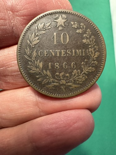 Centesimi 1866 italia - 10,