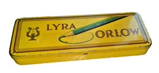 Scatola in latta matite Lyra Orlow, anni '50. In ottime condizioni.