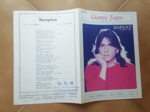 Gianni togni semplice spartito - togni,