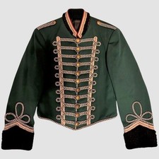 Giacca militare uomo verde
