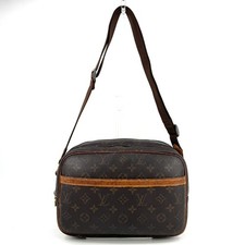 Borsa a tracolla Louis Vuitton Reporter PM tela monogramma marrone M45254 autentica